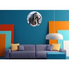 Ti Play Mamut 30 x 30 cm  Akrilik Dekoratif Modern Duvar Saati