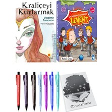 İlk  Okuma Kitaplarım 2 Levent 10 Kitap ve Kraliçeyi Kurtarmak 2li Set