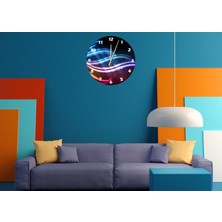 Ti Play Işıldama 30 x 30 cm  Akrilik Dekoratif Modern Duvar Saati