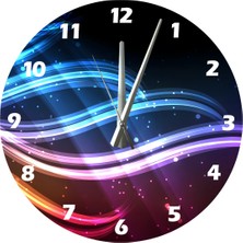 Ti Play Işıldama 30 x 30 cm  Akrilik Dekoratif Modern Duvar Saati