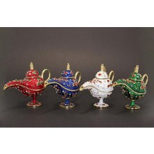 Otantik Çarşı Swaroski Alaatin Sihirli Lamba K486 Beyaz