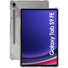 Noktaks - Galaxy Tab S9 Fe 10.9.inç SM-X510 - Kılıf Süper Silikon Kapak - Şeffaf