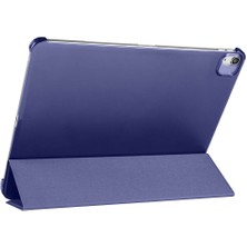 Noktaks - iPad Air 5.NESIL10.9.INÇ 2022 A2588-A2589-A2591 - Kılıf Smart Cover Standlı 1-1 Kılıf - Kırmızı