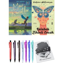 Kelebek Zihinli Çocuk ve Mavi Kanatlar 2li Set