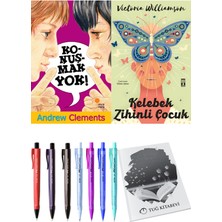 Kelebek Zihinli Çocuk ve Konuşmak Yok! 2li Set