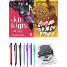 Dünyanın En Korkak Hayvanı ve Çiçek Ekspresi 2li Set
