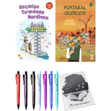 Portakal Çiçekleri ve Geçmişe Tırmanan Merdiven 2li Set