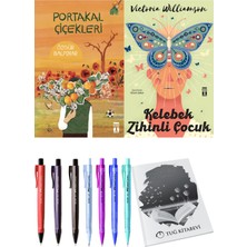 Kelebek Zihinli Çocuk ve Portakal Çiçekleri 2li Set