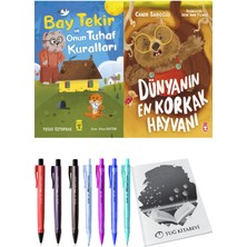 Dünyanın En Korkak Hayvanı ve Bay Tekir ve Onun Tuhaf Kuralları 2li Set