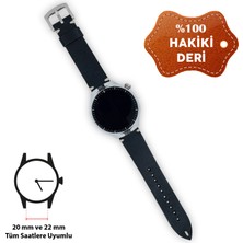 Huawei Watch 20MM Kordon Gt4 Gt3 Pro Elite Active Gt2 43MM 42MM 41MM Hakiki Deri 20MM Deri Kayış