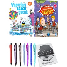 İlk  Okuma Kitaplarım 2 Levent 10 Kitap ve Vapurları Seven Çocuk 2li Set