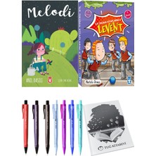 İlk  Okuma Kitaplarım 2 Levent 10 Kitap ve Melodi 2li Set