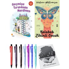 Kelebek Zihinli Çocuk ve Geçmişe Tırmanan Merdiven 2li Set