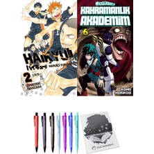 Haikyu!! 2 ve Kahramanlık Akademim 6 2li Set