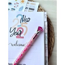Steplanner 2025 Ajanda-Günlük Hayat PLANLAYICI-2025 Masa Takvimi-2 Sayfa Sticker-Bir Adet Tükenmez Kalem