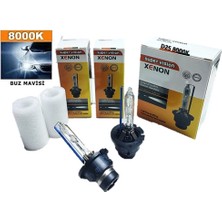 HID 2 Adet D2S HID Xenon Far Ampulü 12V/35 8000K Buz Mavi