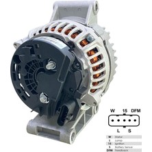 24V ALTERNATÖR DİNAMO 150 A (5 FİŞ SOKETLİ) (W-L-15-S-DFM) MERCEDES ATEGO/ACTROS/AROCS/AXOR