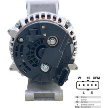 24V ALTERNATÖR DİNAMO 150 A (5 FİŞ SOKETLİ) (W-L-15-S-DFM) MERCEDES ATEGO/ACTROS/AROCS/AXOR