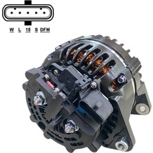 Prestolıte 24V Alternatör Dinamo 120 A (Soketli 5 Fiş) (W-L-15-S-Dfm)