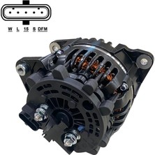 Prestolıte 24V Alternatör Dinamo 120 A (Soketli 5 Fiş) (W-L-15-S-Dfm)