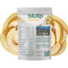 Iskilip Dondurularak Kurutulmuş Ayva - Ayva Kuru Meyve Cipsi - Frezee Dried Quince - 18 gr