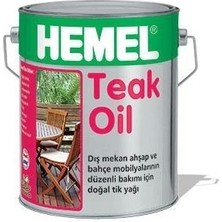 Hemel Teak Oil 1. Sınıf Tik Yağı 2,5 Litre