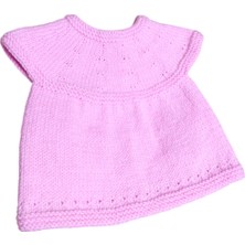 Pembe Yeni Doğan Kız Yelek Patik Takımı
