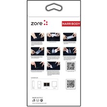 ZORE Huawei Nova 9 - Ön ve Arka Kasa Koruyucu Narr Tpu Ön ve Arka Koruyucu Jelatin - Şeffaf