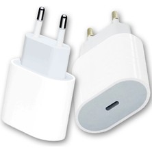 Deftion Apple IPhone Usb-C Şarj Aleti 11 - 12 - 13 - 14 - 15 - 16 Pro Max Se Mini Uyumlu 25W Hızlı Şarj Güç Adaptörü Type C Cihazı