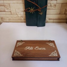Kişiye Özel Ahşap Kutulu Metal Kalem Seti