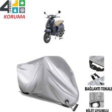 AUTOES Mondial Wing 50 cc Scooter Branda Motosiklet Brandası Bağlantı,kilit Uyumlu