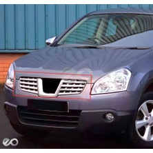 Ebal Oto Nissan Qashqai Krom Ön Panjur 8 Prç. 2007-2010 P. Çelik