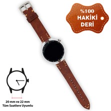 Minval Samsung Galaxy Watch Gear S2 / S2 Classic Kordon Hakiki Deri 20MM Deri Kayış