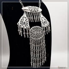 Z Jewelry Art Farzana - El Yapımı Etnik Otantik Bohem Kadın Kolye