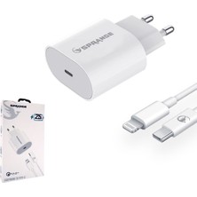P-L18 23 W Lightning Iphone Uyumlu  Kablolu Hızlı Şarj Aleti