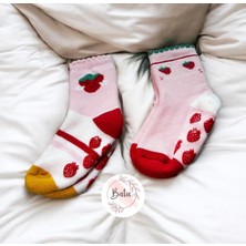 Kız Bebek Veçocuk Havlu Çorap Seti