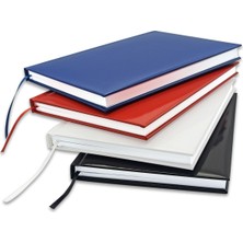 Flyonlook Kaliteli Çizgili Defter Notluk  Tarihli 13X19 cm Kırtasiye Ofis Not Defteri 96 Yaprak 192 Sayfa Okul