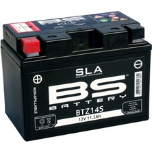 BS Battery Bs BTZ14S Sla 2021-2023 Suzuki Gsx-R 1300 Hayabusa Uyumlu Akü Jel Akü