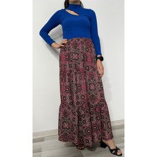 520CK Kadın Tesettür Etek / Uzun Etek