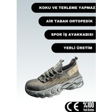 Eurosantex Spor İş Ayakkabısı Koku Yapmaz Ortopedik Air Taban