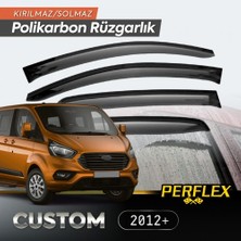 Ttt Ford Custom 2012+ Cam Rüzgarlığı V2 Düz