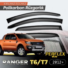 Ttt Ford Ranger T6-T7 Geniş Tip 2012+ Cam Rüzgarlığı V2 Düz