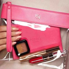 KikoMilano  Transparent Beauty Case 003 Pembe Makyaj