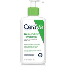 CeraVe Normal ve Kuru Ciltler Için Nemlendiren Temizleyici 236 ml