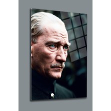 Glassart Design Atatürk cam tablo 124 - atatürk tablosu - vatan tablosu