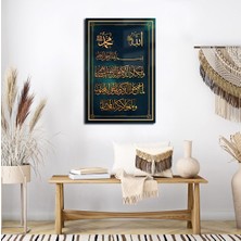 Nazar Duası Cam Tablo 02