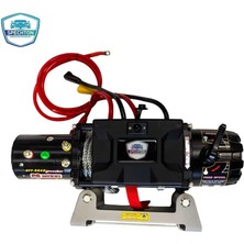 12V ELEKTRİKLİ VİNÇ ÇEKİCİ 3.7 KW (ÇELİK HALAT) (5500 KG)