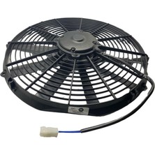 Kormas 12V Fan Motoru Emici Aksiyel 14 " (Dış Çap 387 Mm)