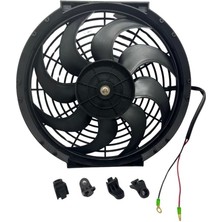 12V FAN MOTORU ÜFLEYİCİ AKSİYEL 11 " (HELİS) (DIŞ ÇAP 320 MM)