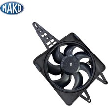 Mako 12V Fan Motoru Davlumbazlı Fıat Tıpo/tempra (Klimasız)